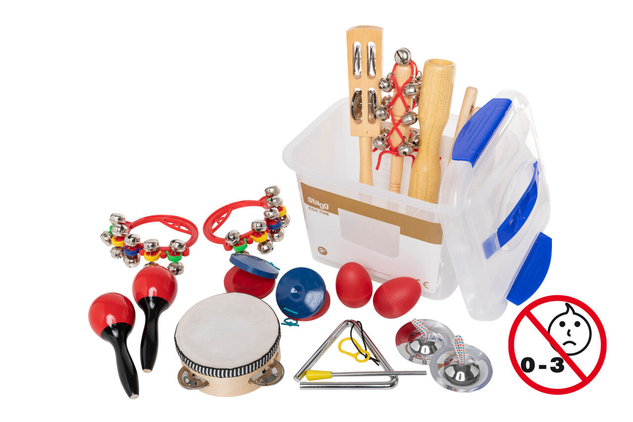 Stagg Childrens Percussion Kit Plastic Box