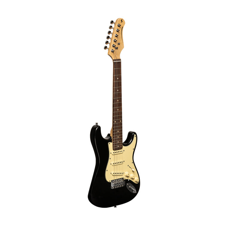 Stagg Electric Guitar 3/4 Black SES30