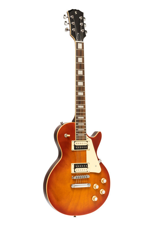 Stagg Electric Guitar LP-Style Violin Burst