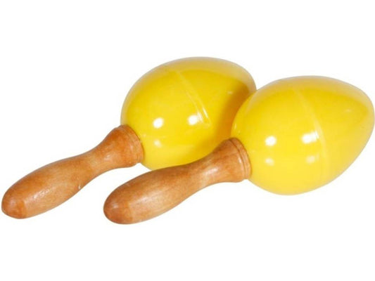 Stagg Egg Maracas 5/8oz Yellow