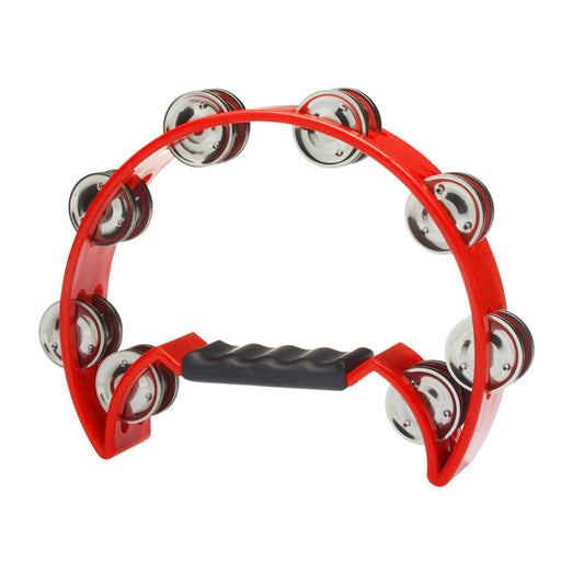 Stagg Tambourine Cutaway 16 Jing RED
