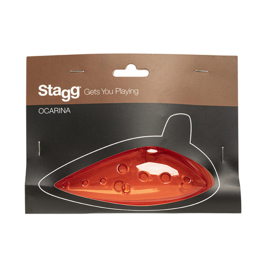 Stagg Ocarina Red