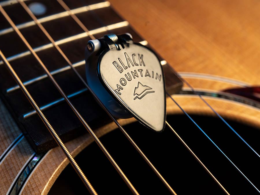 Plectrum Thumb Pick Black Mountain Spring Action Medium