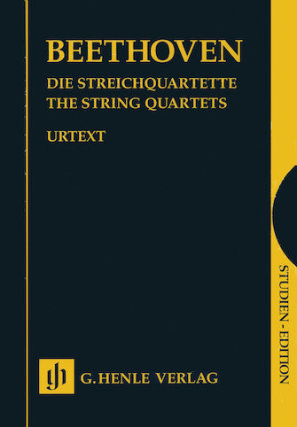 Beethoven Complete String Quartets Score