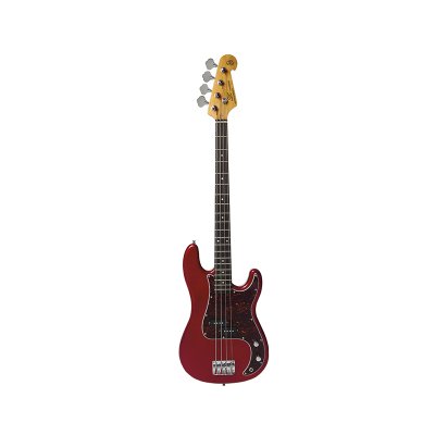 SX Electric Bass PB Red + Gigbag