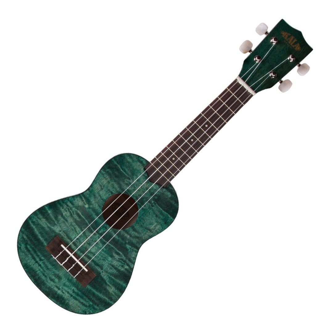 Ukulele Kala Sop Exotic Mahogany Green