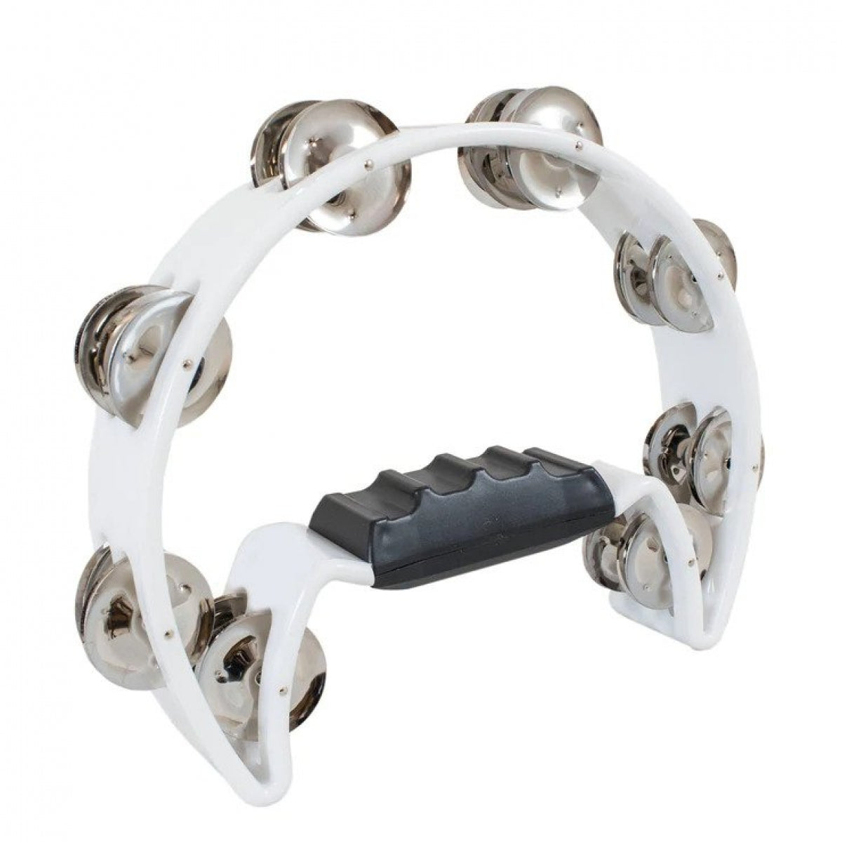 Tambourine Half Moon White PP486/2