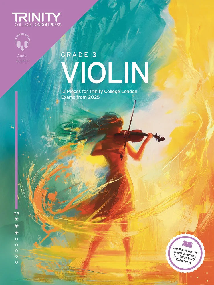 TCL Violin Grade 3 Sc&Pt From 2025