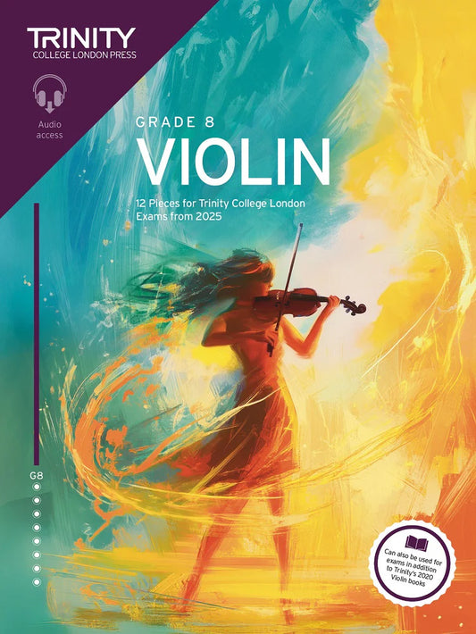 TCL Violin Grade 8 Sc&Pt From 2025