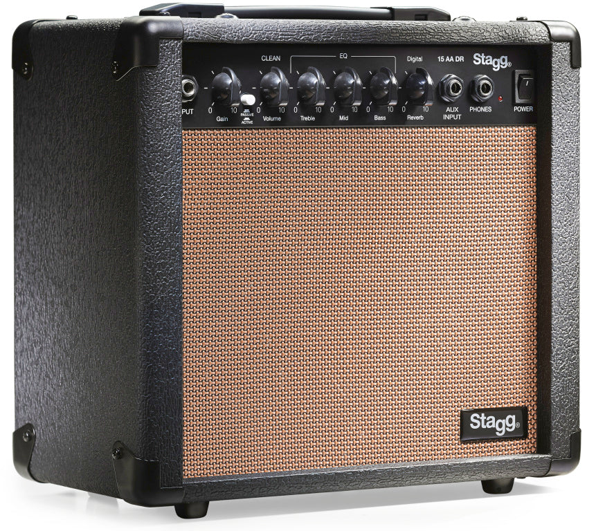 Stagg Amp Acoustic 15W AA DR