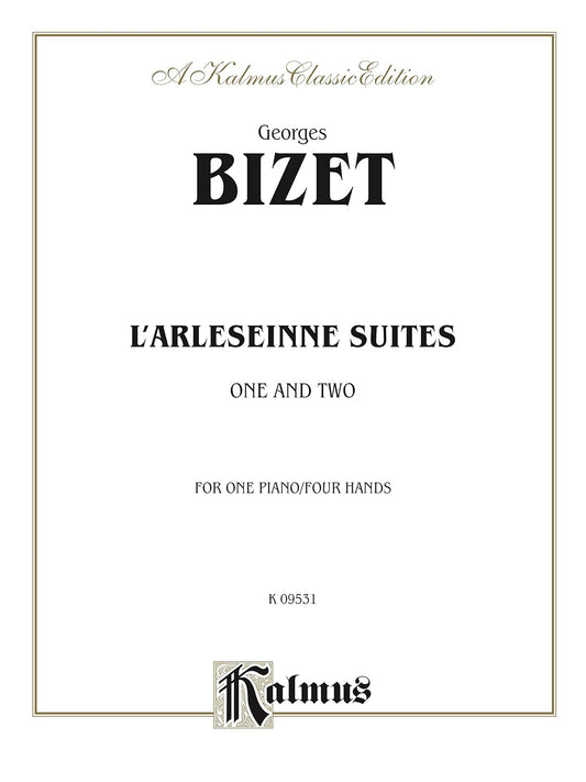 Bizet LArlesienne Suites Piano