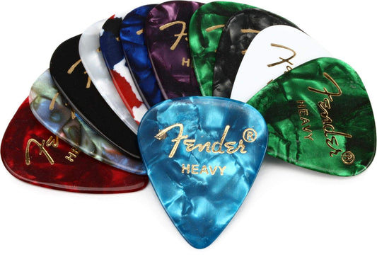 Fender Plectrum Colour Medley Heavy 351S