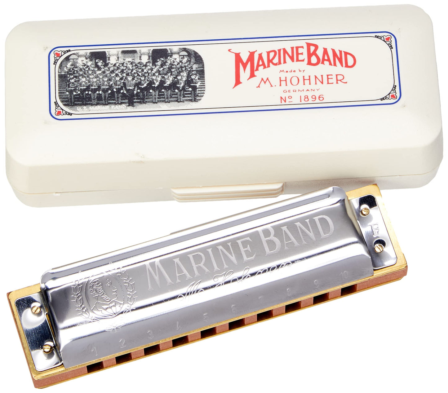 Marine Band F Harmonica M1896066X