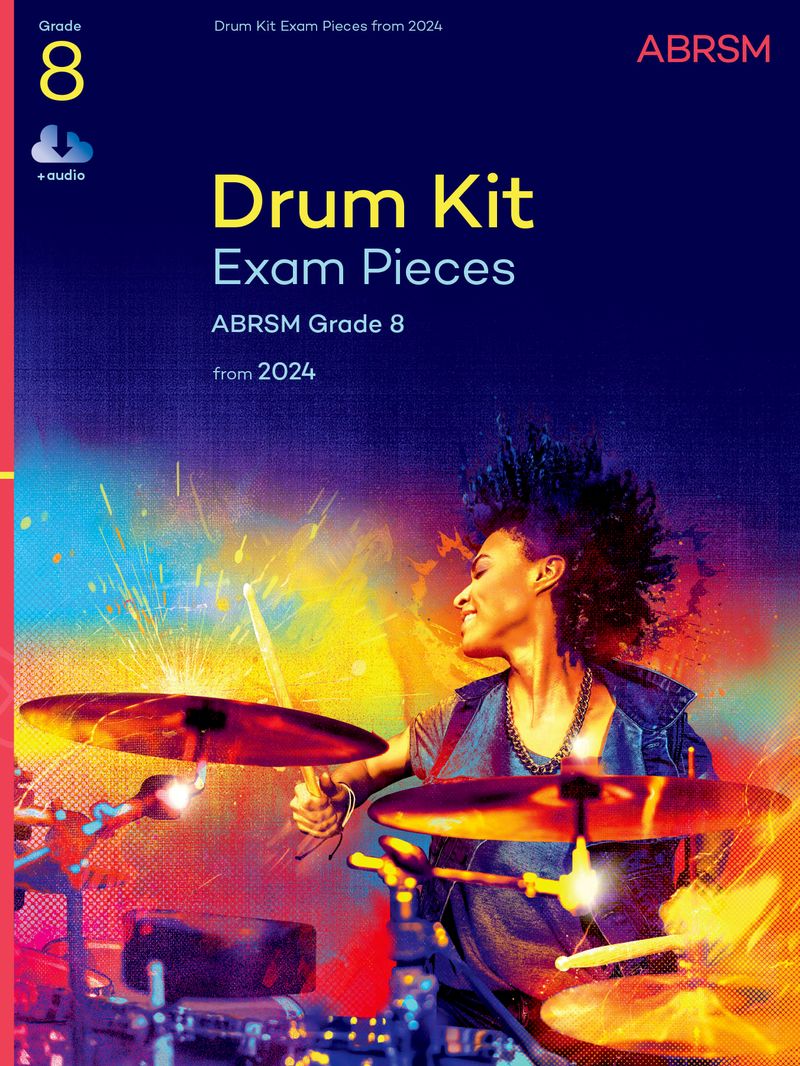 ABRSM Drum Kit Gr8 + Audio 2024