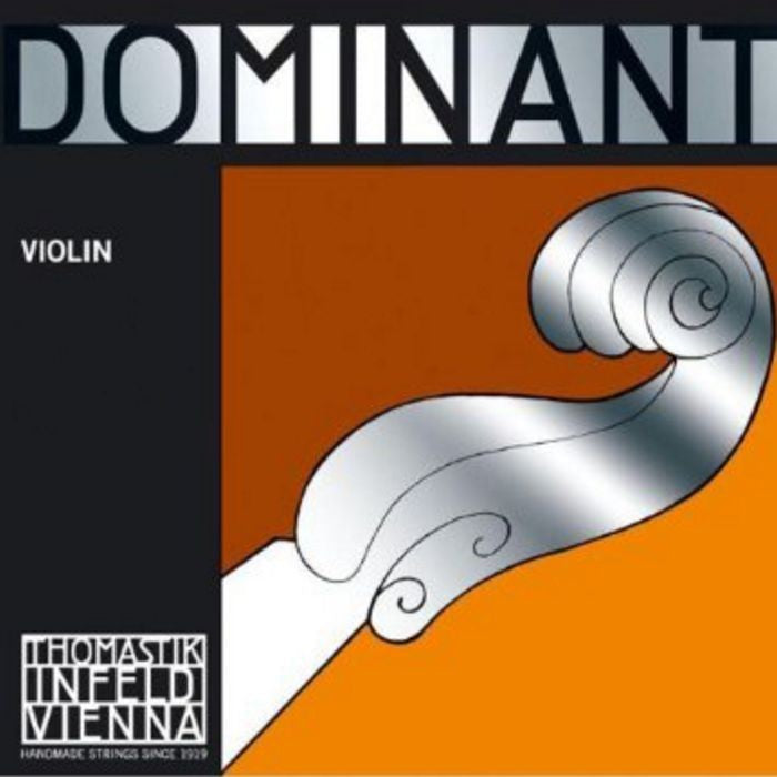 Dominant Vln 4/4 E Med Chrome Steel