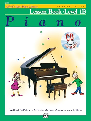 Alfred's Basic Piano Library: Lesson Book Level 1B + CD
