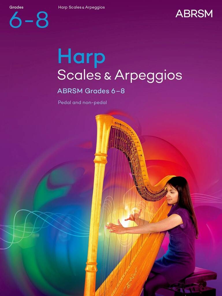 ABRSM Harp Scales Grade 6-8 2025