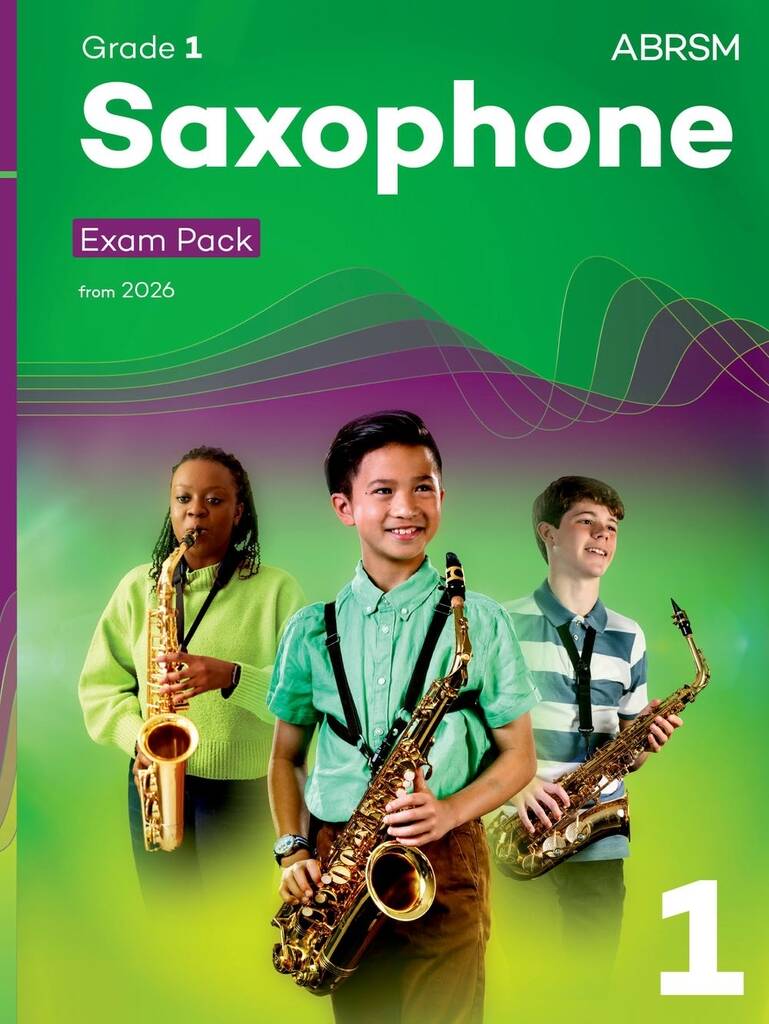ABRSM Saxophone Exam Pack - Grade 1 - From 2026