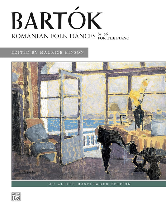 Bartok Romanian Folk Dances Sz. 56 for Piano with CD