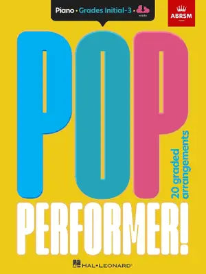 ABRSM Pop Performer Initial-Grade 3 + Audio Download