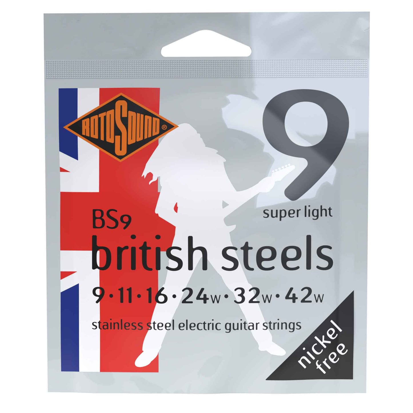 Rotosound British Steels 9 electr