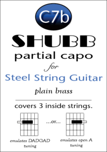 Shubb Gtr Capo Partial C7b