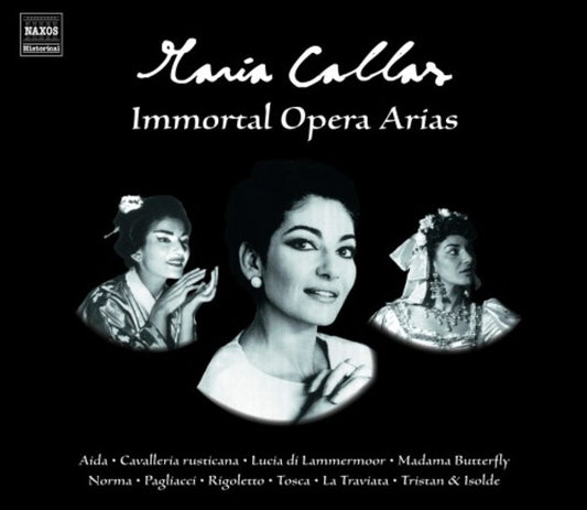 Callas Immortal Opera Arias CD NAX
