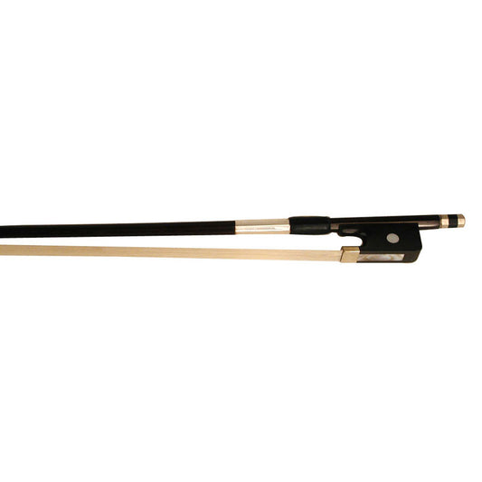 Cello Bow 1/10 Strong Round Half Ebony 1