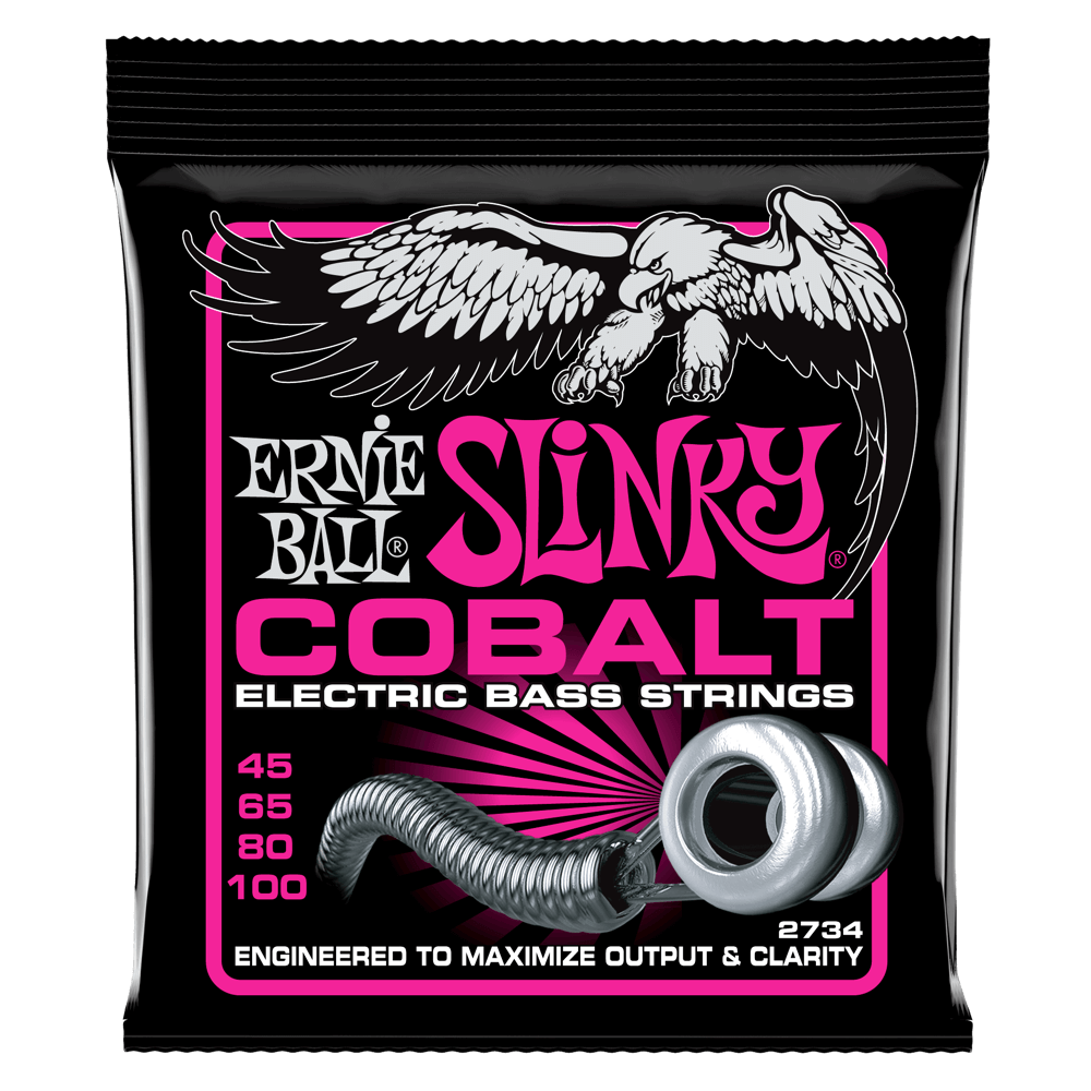 Ernie Ball Cobalt Slinky Bass Super 45-100 Set