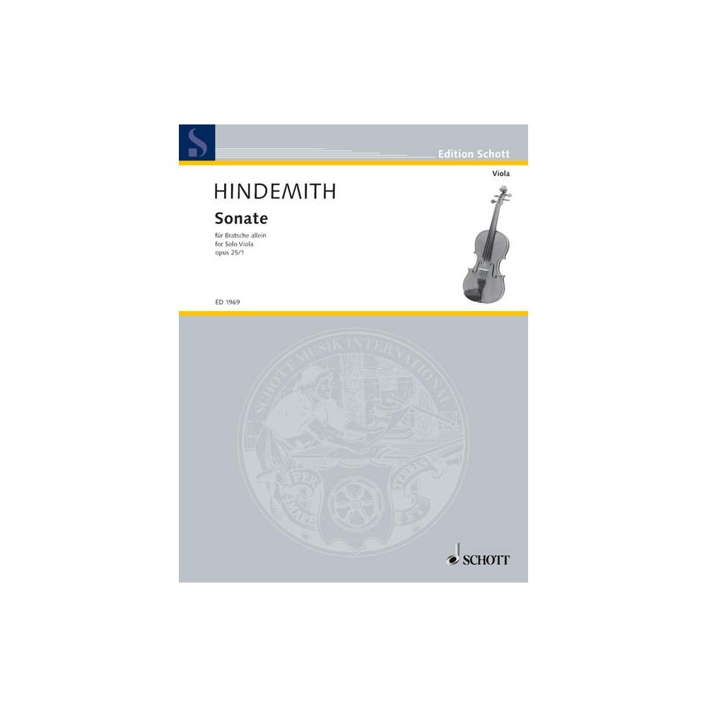 Hindemith Sonate Op. 25 Vla ED1969