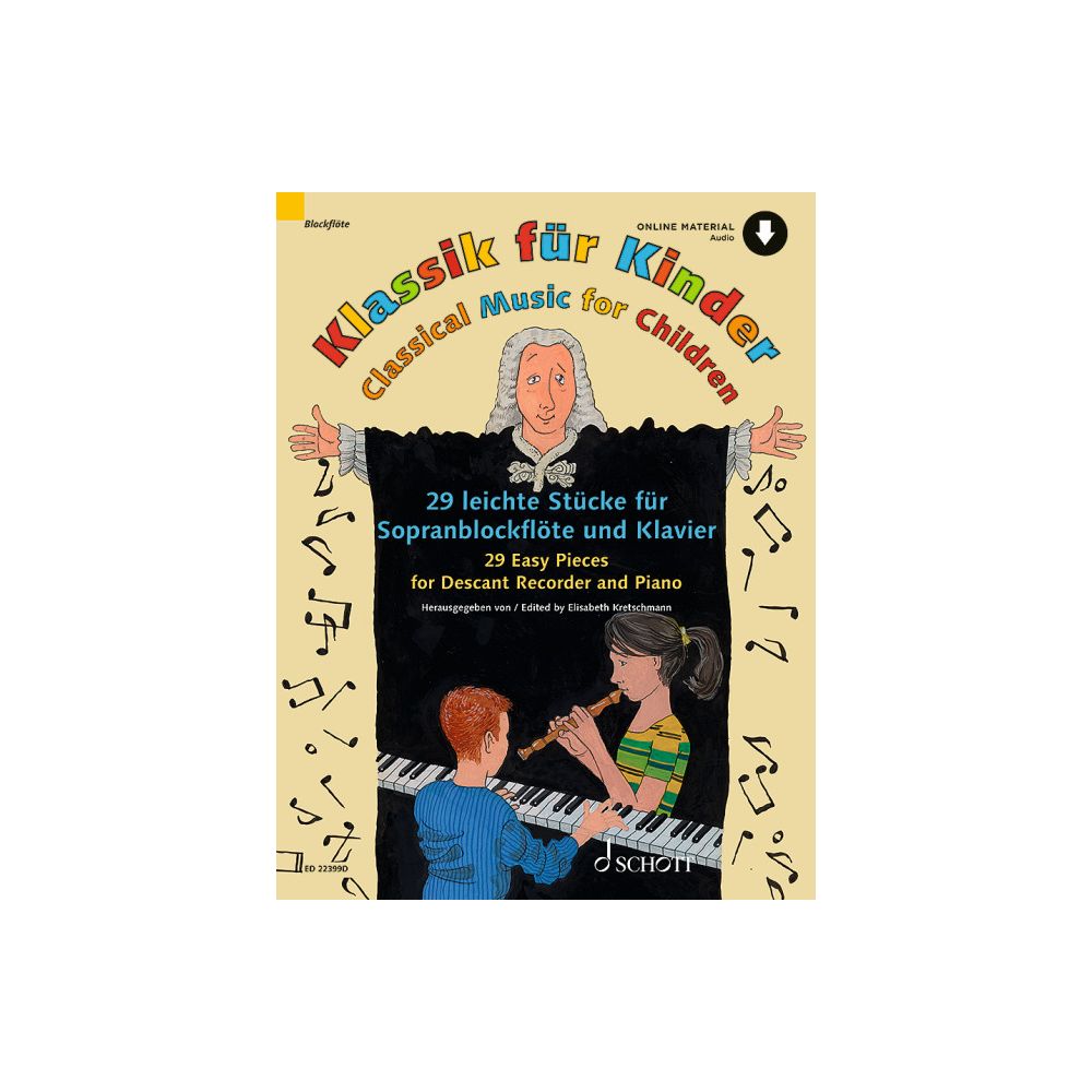 Classical Music for Children ~ Recorder & Piano