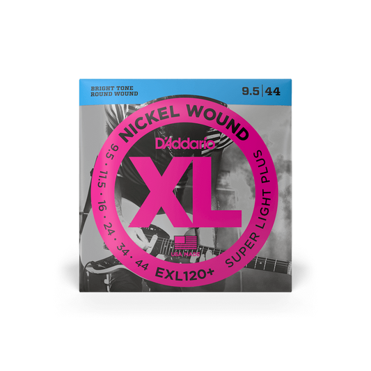 D'Addario EXL120+ Super Light Plus 9.5/44