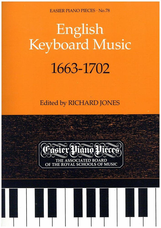 English Keyboard Music 1663-1702 Jones