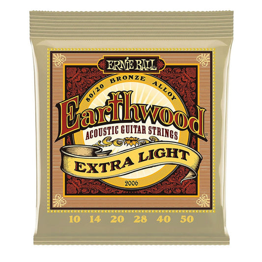 Earthwood Acoustic 80/20 Xtra Light 10-