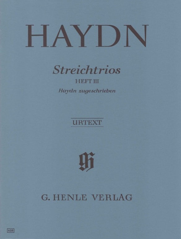 Haydn String Trios Book 3 HN Parts