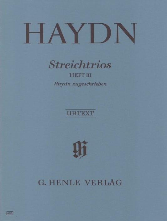 Haydn String Trios Book 3 HN Parts