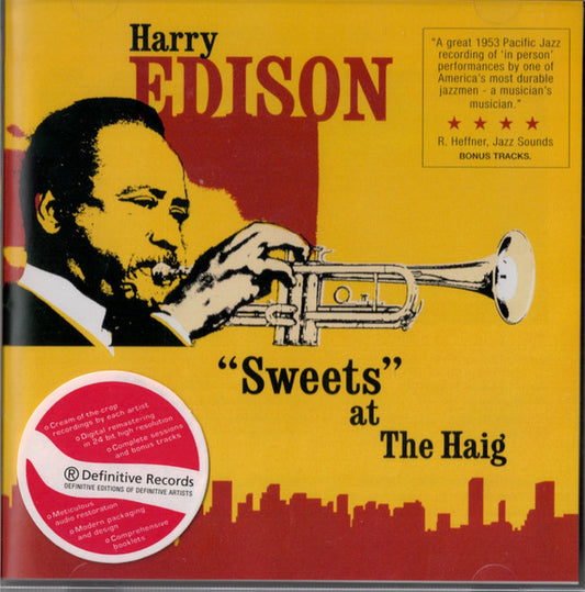 Harry Edison Sweets at The Haig CD DRCD