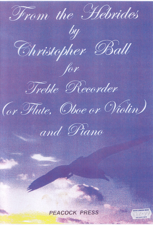Ball: From the Hebrides for Recorder with Piano