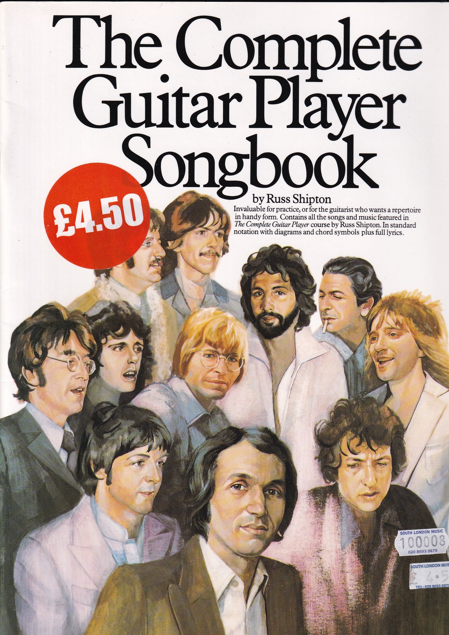 SH The Complete Guitar Player Songbook Shipton 100