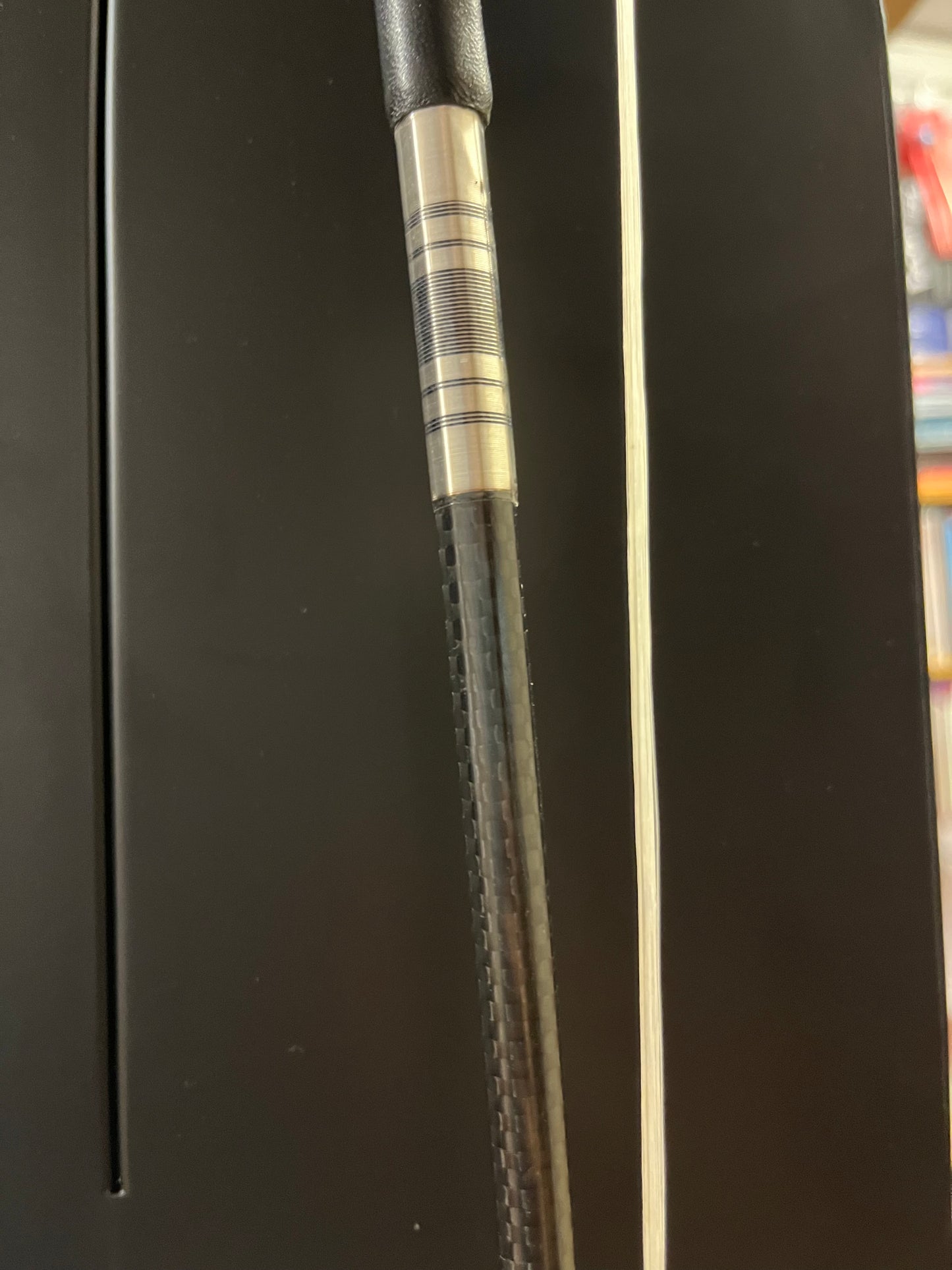 Cello Bow 4/4 Carbon Weave Look/Nickel