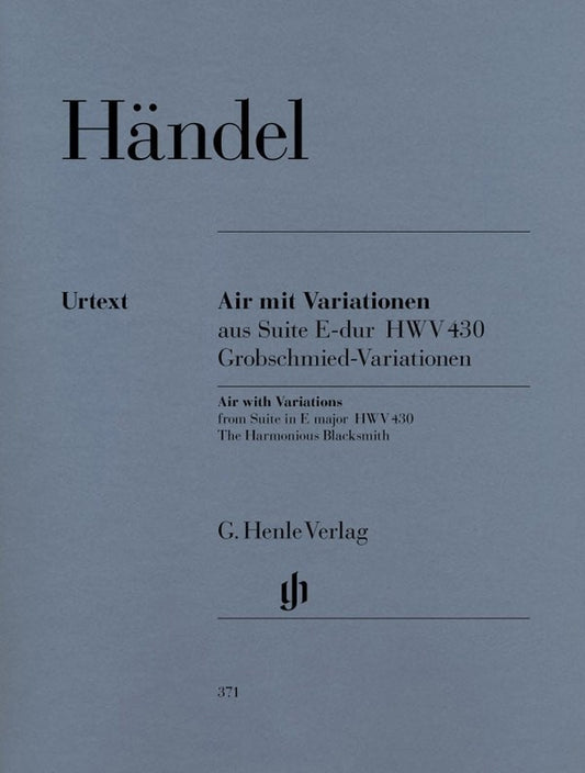 Handel The Harmonious Blacksmith Easy Piano CH5551