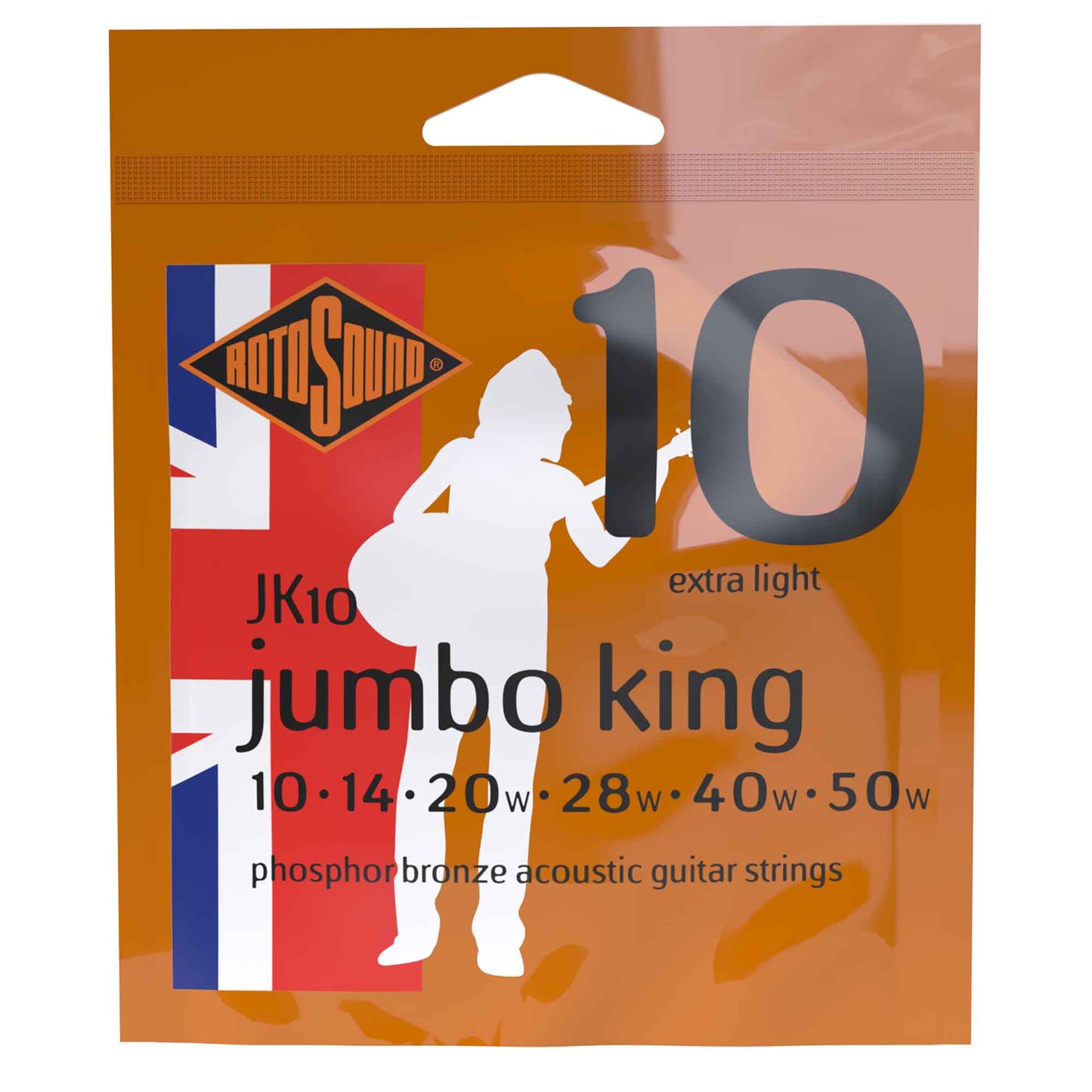 Rotosound Jumbo King 10-50 Xtra Lght Acousti