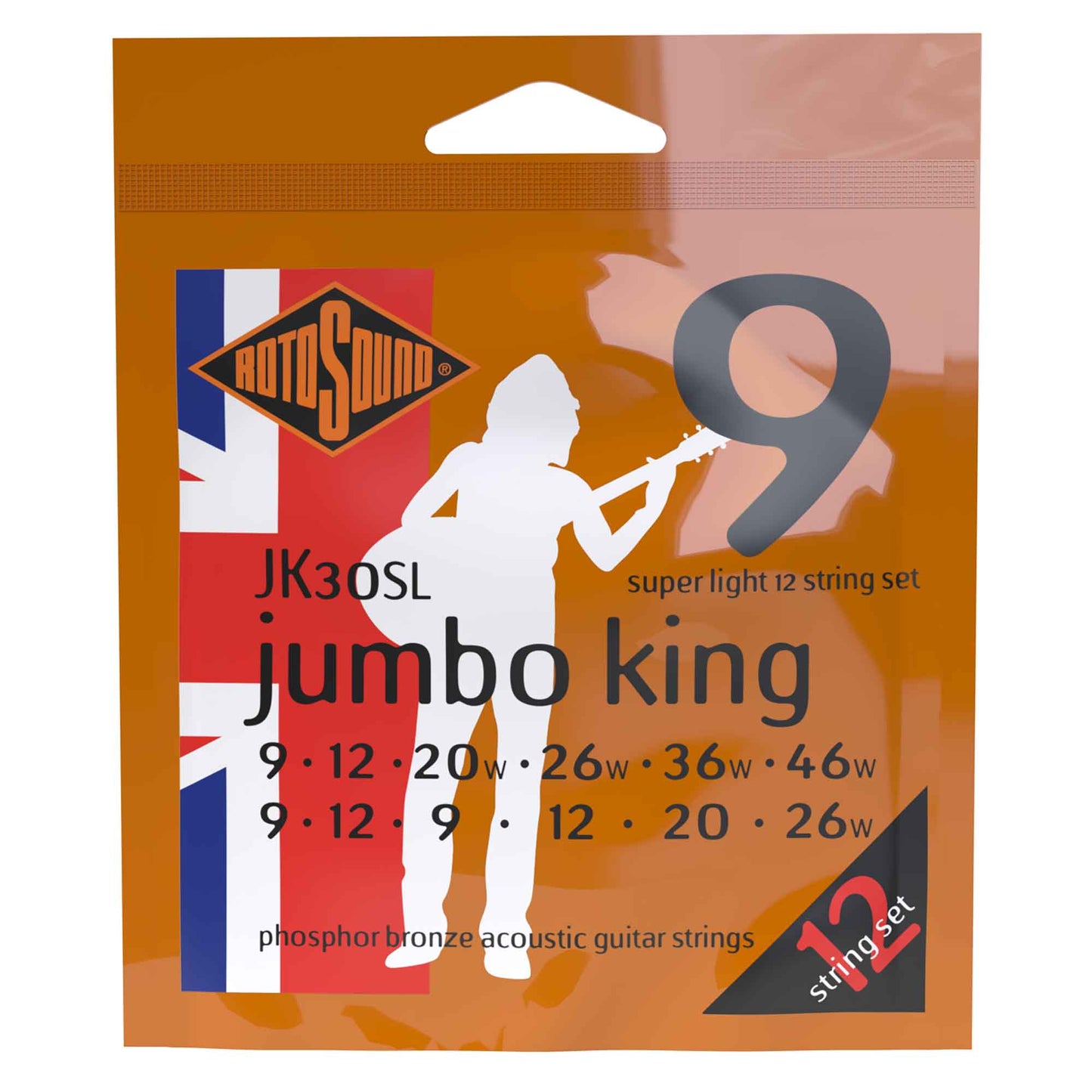 Rotosound Acoust Gtr Strings Jumbo King