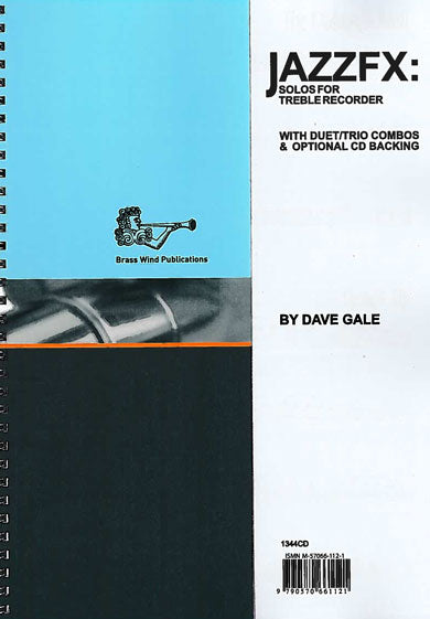 Gale: JAZZFX for Treble Recorder with CD and Audio