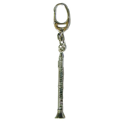 Keyring Pewter Clarinet MG
