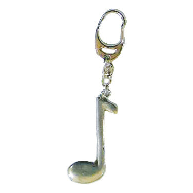 Keyring Pewter Quaver Note MG