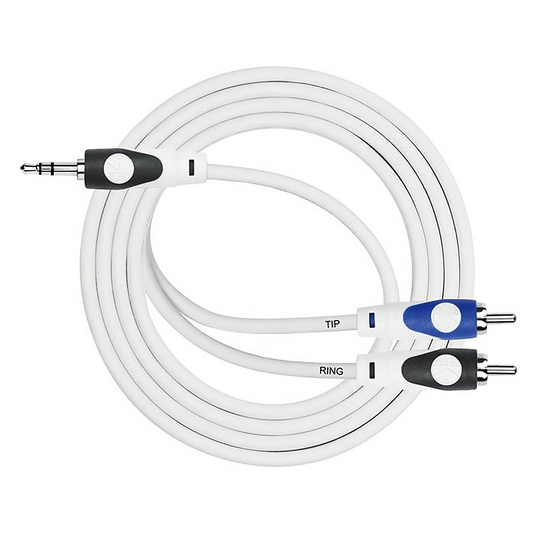 Kirlin Lightgear 3.5mm Jack to RCA Phono 6'