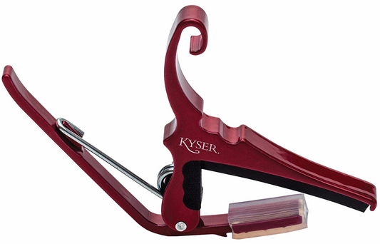 Kyser quick change capo acoustic red