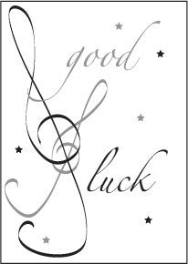 Card Good Luck MG