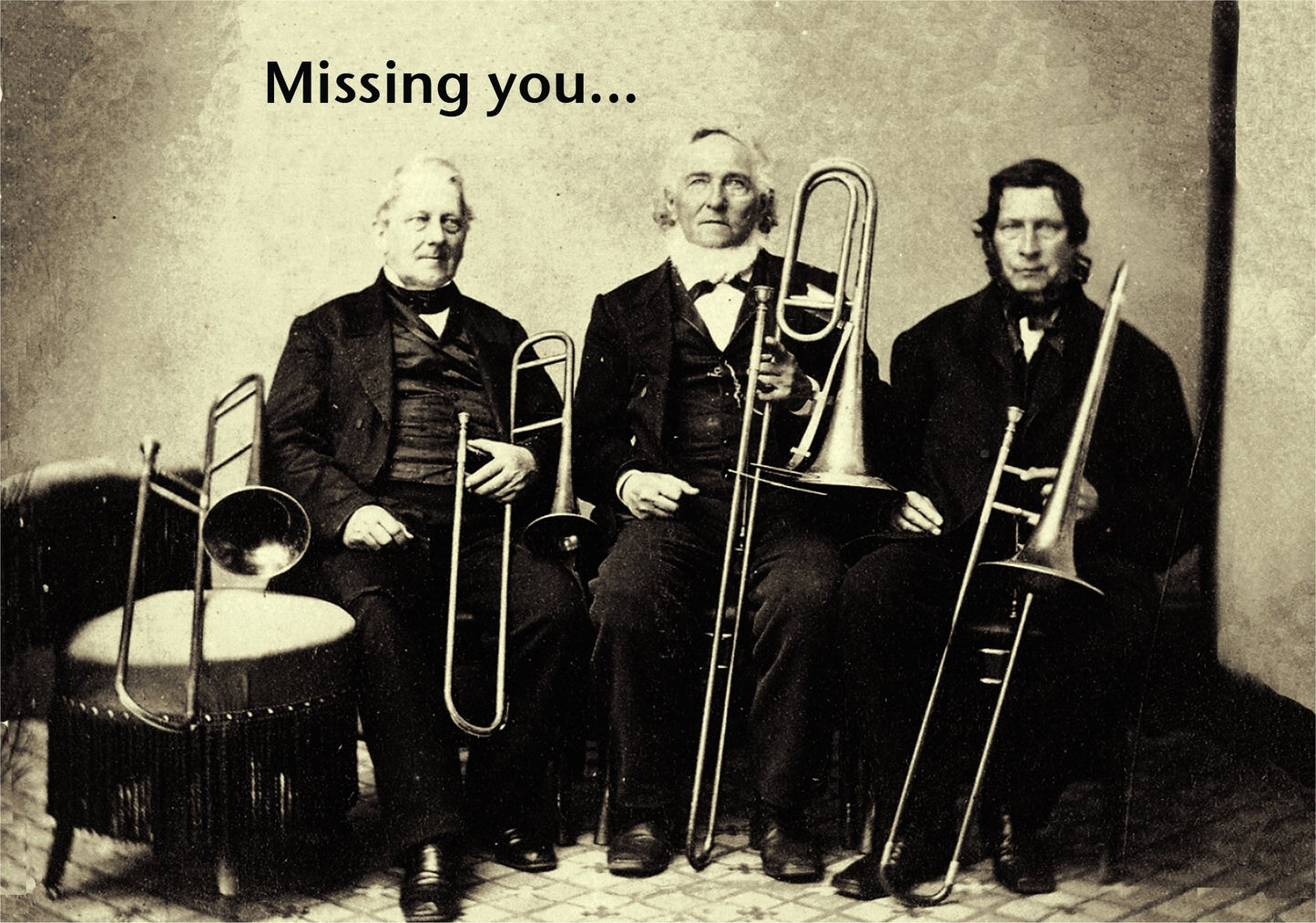 Card Missing You Tbns ET030